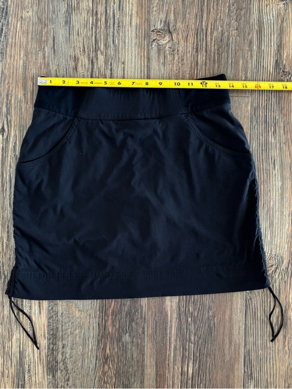 Columbia Sportswear Omni-Shield Casual Active Skort Womens S Black Ruched Sides - Picture 5 of 15
